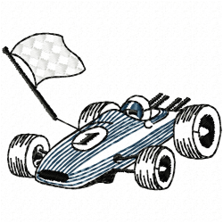 Race Cars Embroidery Design 2 Race Cars Embroidery Design 2